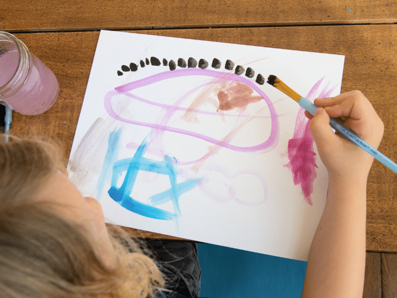 Comment faire de la peinture pour les enfants - img